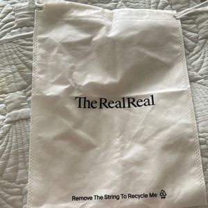 The Real Real dust bag